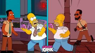 FNF Vs Pibby Simpsons  Homer Vs Carl  Anarchy at Springfield █ Friday Night Funkin █