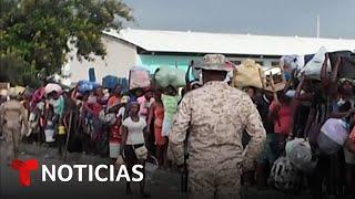 La frontera entre República Dominicana y Haití refleja una crisis central  Noticias Telemundo