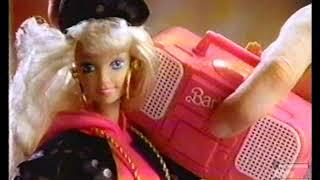 Mattel Rappin Rockin Barbie commercial 1992