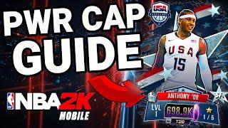 PWR Cap GUIDE For FREE TEAM USA Players In NBA 2K Mobile