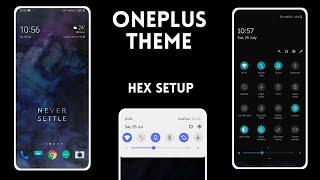 Oneplus Theme For Samsung One UI 2  Hex Installer Setup  DayNight Theme