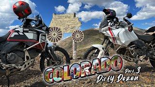 Dirty Dozen Pt3  Ducati DesertX  Colorado Rockies  @motogeo Adventures