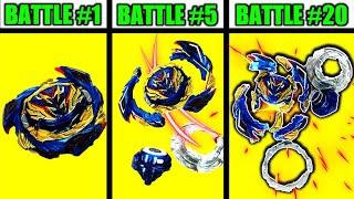 Beyblade but after every battle my bey gets MORE DESTROYED