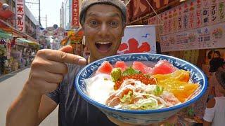Tokyo Street Food Market Experience  Ameyoko  ONLY in JAPAN