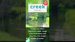 Creek vs Brook  4000 Essential English Words