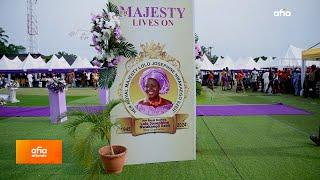 THE BURIAL CEREMONY OF LATE LOLO JOSEPHINE NWAKAEGO EZEH OF MBURUMBU KINGDOM AFIA ATTEND