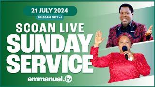 EMMANUEL TV LIVE  THE SCOAN SUNDAY LIVE SERVICE BROADCAST  21.07.2024 #tbjoshua #emmanueltv #scoan