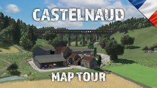 Map Tour - Castelnaud - This Map is Incredible New Map for FS22