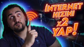 İNTERNET HIZLANDIRMA YÖNTEMLERİ Wifi Hızlandırma Yöntemleri