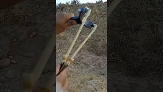 how to make hunting slingshot at home easy with simple things