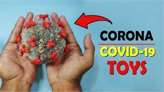 Corona Virus - Covid 19 Toys - Pom Pom Corona Toys Woolen Crafts