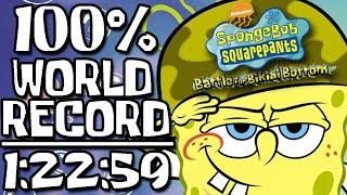SpongeBob SquarePants Battle for Bikini Bottom 100% Speedrun World Record in 12259 6172019
