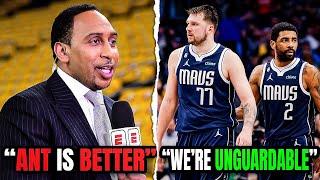 Luka Doncic & Kyrie Irving JUST OWNED Stephen A. Smith & The NBA Media