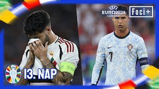 Magyarország kiesett taktikáztak Ronaldo-ék?  Ez történt az Európa-Bajnokság 13. napján