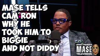 Mase tells Camron why he took him to Biggie instead of Diddy