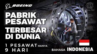 The Largest Aircraft Manufacturing in The World. Boeing Factory.