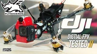 DJI DIGITAL FPV SYSTEM just changed the future of FPV - FREESTYLE  FIXED WING REVIEW