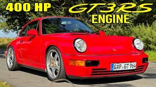 Porsche 964 RS GT  REVIEW on AUTOBAHN