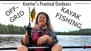 OFF-GRID KAYAK FISHING WITH MY WIFE