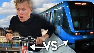 Elsparkcykel VS Tunnelbana