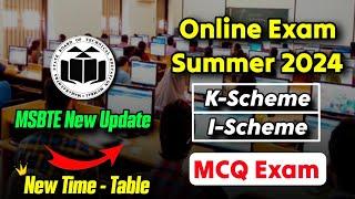 MSBTE Online Exam 2024 MSBTE Summer Exam Dates & Rules Msbte News Today