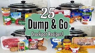 25 EASY DUMP & GO CROCKPOT DINNERS  SO GOOD SIMPLE & TASTY SLOW COOKER RECIPES  JULIA PACHECO