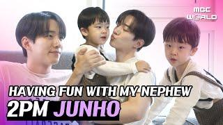 C.C. JUNHO has a soft spot for his nephew #2PM #JUNHO