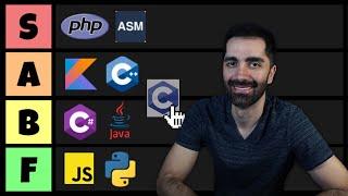 Ranking Programming Languages Tier List