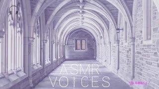 ASMR  Multilayered Voices  unintelligible whispering close whispers binaural