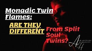Monadic Twin Flames  Are They Different From Split Soul Twins?