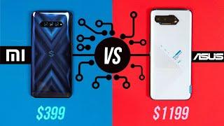 РЕЗУЛЬТАТ ШОКИРОВАЛ  Xiaomi Black Shark 4 vs Asus Rog Phone 5