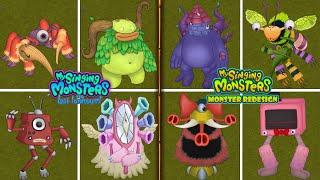 MonsterBox DEMENTED DREAM ISLAND with Monster Fanmade Redesign  My Singing Monsters TLL Incredibox