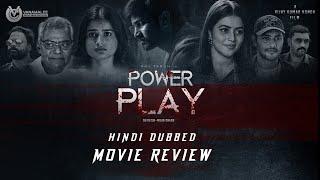 Power Play Hindi Dubbed Movie Review  Raj Tarun Shamna Kasim Hemal Ingle  Zee Cinema