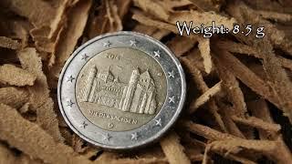 Circulating commemorative coin 2 Euro Niedersachsen 2014 Germany #euro #coins #numismatics