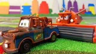 Lightning McQueen and Friends Mater and Frank Cars Disney Pixar Cartoon for Kids