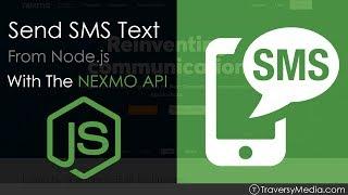 Send SMS Text Messages From Node.js