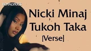 Nicki Minaj - Tukoh Taka Verse - Lyrics FIFA Fan Festival™ Anthem