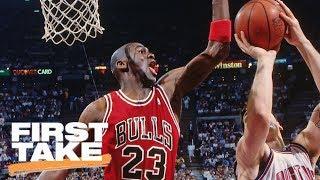 Is Bill Laimbeer Still Bitter About Losing To Michael Jordan?  First Take  May 26 2017