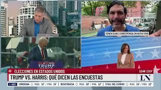 Elecciones en Estados Unidos qué dicen las encuestas sobre Trump y Harris