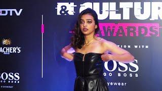 Radhika Apte looking gorgeous in hot black dress at GQ Style & Culture Awards 2019.