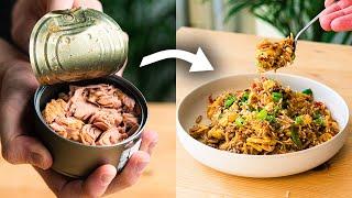 How To Turn $1 Canned Tuna Into a Restaurant Meal 4 Ways
