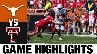 #22 Texas vs Texas Tech  2022 College Football Highlights