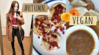 what i ate today  vegan & autumnal