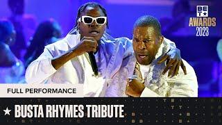 Rah Digga Swizz Beatz Coi Leray & More Pay Tribute To Busta Rhymes  BET Awards 23