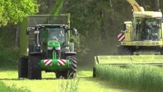 GPS-Silage 2015 mit Krone Big X 700