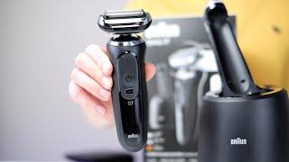 Braun Electric Razor Series 7 7085cc Wet & Dry Shaver Unboxing 4k60p