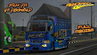 SHARE LIVERY TRUCK CANTER IBUK RERO DESIGN TERBARU FREE PPL MOD BY @budesign3229