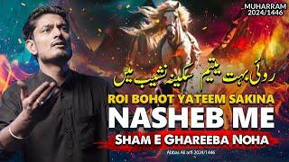 ROI BOHAT YATEEM SAKINA NASHEB ME  Abbas Ali Arfi Noha 2024  Sham e Ghareeba  10 Muharram Noha