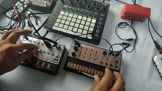 THIS IS TECHNO 3 47 Min improvised Volca Sounds feat. Novation Circuit