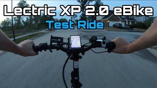 Lectric XP 2.0 Electric Bike Test Ride - 4K60